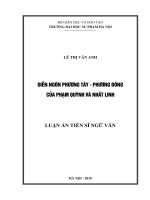 Diễn ngôn phương Tây – phương Đông của Phạm Quỳnh và Nhất Linh