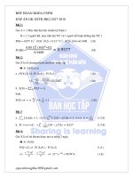 BHT CNPM DA XSTK GK HK2 2017 2018 