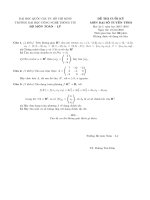 De thi cuoi ky DSTT UIT HKI2016 