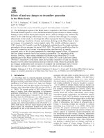 VIC  efects of land use changes on streamflow generation in the rhine basin 