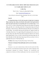 Tư tưởng khoan dung trong triết học Immanuel Kant và ý nghĩa hiện thời của nó