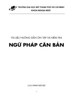 H14A r ngữ pháp căn bản 