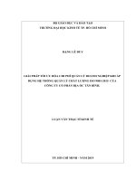 Giải pháp tối ưu hóa chi phí quản lý doanh nghiệp khi áp dụng hệ thống quản lý ISO 9001 2015 của công ty cổ phần địa ốc tân bình 