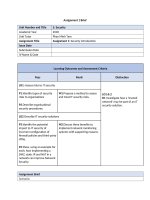 Security   assignment 1 brief 