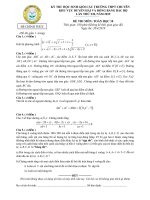 Đề thi học sinh giỏi các trường THPT chuyên khu vực duyên hải và đồng bằng bắc bộ lần thứ XII, NĂM 2019 môn toán học 10 