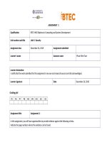 Security   assignment 2 frontsheet 