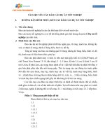 Tai lieu yeu cao bao cao du an tot nghiep 