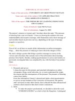 Individual report   lam thi tu uyen 