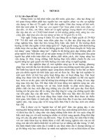 Tổ chức hoạt động trải nghiệm sáng tạo môn địa lý theo hướng phát triển năng lực học sinh ở trường THPT thường xuân 2 