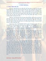 Sáng kiến đề xuất một số giải pháp giáo dục kỹ năng sống thông qua hoạt động trải nghiệm sáng tạo lịch sử ở trường THPT cẩ 