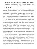 Một vài vấn đề lồng ghép về việc học tập và làm theo tấm gương đạo đức hồ chí minh  vào môn giáo dục công dân lớp 10 