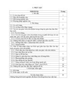 Một số biện pháp về công tác chủ nhiệm nhằm nâng cao hiệu quả giáo dục đạo đức cho học sinh ở trường trung học phổ thông triệu sơn 5 