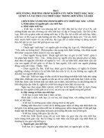 Giáo trình triết học theo chương trình đổi mới 2019