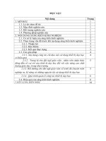 Một số giải pháp quản lý, chỉ đạo nâng cao chất lượng sử dụng trang thiết bị, đồ dùng dạy học ở trường THCS thị tr 