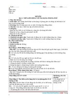 Giáo án môn sinh học lớp 7 phương pháp mới 