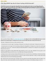 Cần đóng BHXH bao lâu thì được hưởng chế độ thai sản