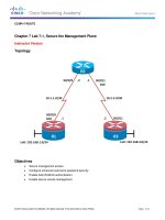 CCNPv7 ROUTE lab7 1 secure management plane instructor 
