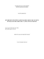 Kết hợp phân tích tĩnh và kiểm tra động trong việc xây dựng đồ thị luồng điều khiển phục vụ phân tích mã nhị phân tt 