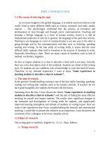 Some experiences in teaching students to describe a chart in texbooks 