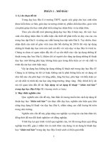 Xây dựng và sử dụng kĩ thuật  khăn trải bàn trong dạy học địa lí lớp 11( chương trình cơ bản) 