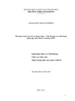 Tầm quan trọng của việc sử dụng video – clip để nâng cao chất lượng giảng dạy môn GDCD ở trường THPT 