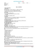 Giáo án môn sinh học lớp 8 phương pháp mới 