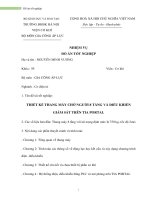 Thiết kế hệ thống thang máy 8 tầng