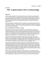 Fiat india automobiles limited case study ThachVN SE04094 MKT101 IB1203 final 