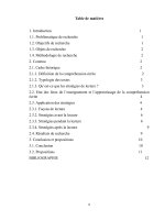 QUELQUES STRATÉGIES POUR AMÉLIORER LA COMPRÉHENSION ÉCRITE 