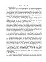 ích hợp giáo dục tiết kiệm năng lượng nhằm nâng cao ý thức và năng lực sống cho học sinh thông qua các tiết học 