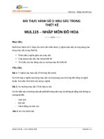 Lab 3   màu sắc trong thiết kế 