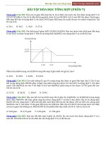 Bài tập hóa học tổng hợp (phần 7)