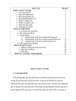 Hướng dẫn học sinh các dạng bài tập hóa học về đồ thị trong ôn thi THPTQG 