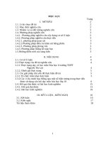 NÂNG CAO HIỆU QUẢ dạy và học môn hóa học lớp 10 BẰNG VIỆC GIẢI THÍCH các HIỆN TƯỢNG THỰC TIỄN LIÊN QUAN đến bài 