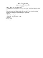 Đề kiểm tra giữa kì 1 toán 9 MHTHM có ma trận trọng số, đáp án, trắc nghiệm và tự luận 50 50