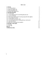 Giúp học sinh giải quyết nhanh bài toán tính khoảng cách trong hình học 11 nhờ vào việc vận dụng cách xác định hình chiếu 