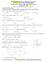 HỒ THỨC THUẬN kỳ THI KHẢO sát THÁNG 10 học SINH LIVE VIP đã chuyển đổi 