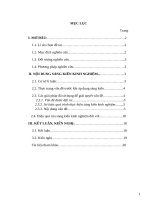 Một vài kinh nghiệm khi dạy học nhằm kích thích sự hứng thú cho học sinh giai đoạn ban đầu khi học hình học k 