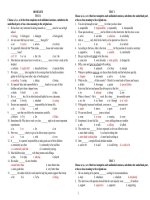 5 TRỌN bộ từ VỰNG   NGỮ PHÁP TIẾNG ANH TN THPT 2019