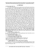 Một số kinh nghiệm khi vận dụng phương pháp giáo dục kỉ kỉ luật tích cực trong công tác chủ nhiệm nhằm nâng cao hiệu quả g 