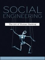 Hacking ebook social engineering the art of human hacking 