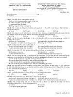 Đề thi thử THPT QG 2019 môn vật lý trường THPT TH cao nguyên – đắk lắk 