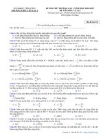 Đề thi thử THPTQG 2019 môn vật lí lần 3 trường yên lạc 2 vĩnh phúc 