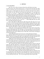 Một số kỹ năng cơ bản giải nhanh các câu hỏi có bảng biến thiên, đồ thị hàm số trong đề thi THPT quốc gia môn 