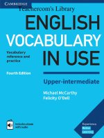 English Vocabulary in Use UpperIntermediate