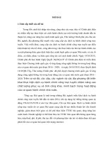 Chất lượng dịch vụ hành chính công trực tuyến trong lĩnh vực hải quan tại Cục Hải quan tỉnh Điện Biên