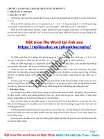 CHỦ đề 1  cơ sở vật CHẤT DI TRUYỀN ở cấp PHÂN tử image marked image marked 