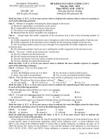 Đề KSCL tiếng anh 12 năm 2018 – 2019 trường THPT nguyễn viết xuân – vĩnh phúc lần 1 