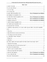 Tổ chức một số trò chơi toán học lớp 3 nhằm gây hứng thú học tập cho học sinh   