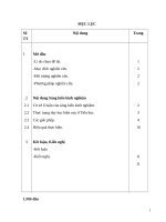 Một số biện pháp chỉ đạo đổi mới phương pháp dạy học ở tiểu học 